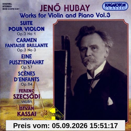 Werke für Violine und Klavier Vol. 3