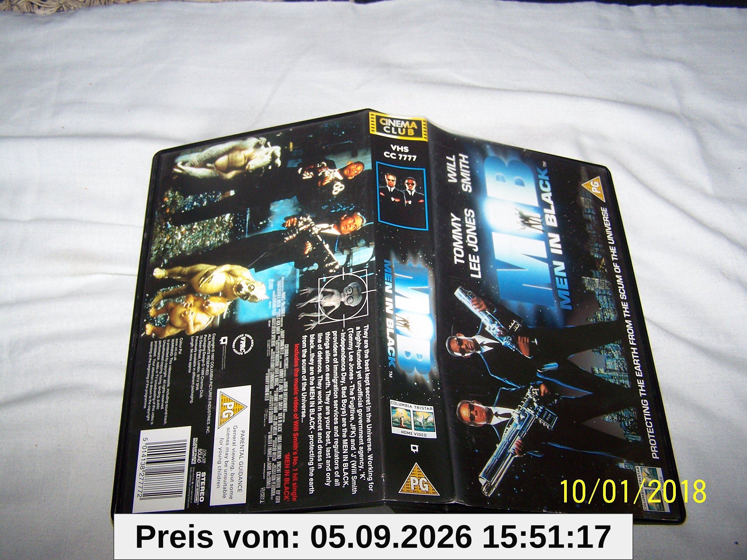 Men In Black [VHS] [UK Import]