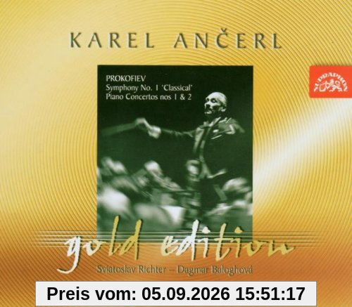 Ancerl Gold ed.10:Klav.Kon.1,2