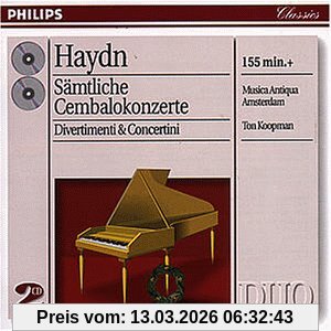Goebel, Stuurop, Medlam Sämtliche Cembalokonzerte, Divertimenti & Concertini