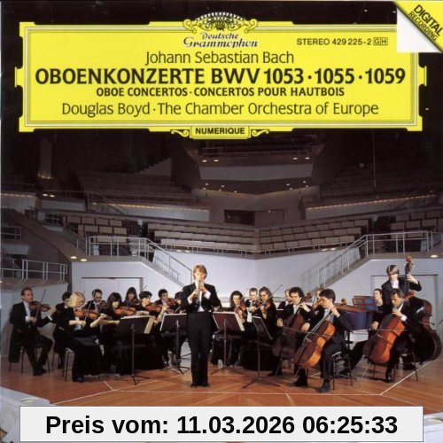 Boyd Oboenkonzerte Bwv 1053, -55, -59