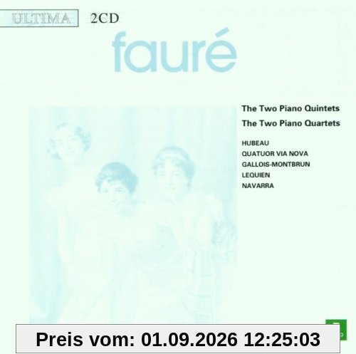 Piano Quintets and Quart