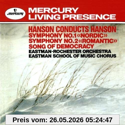 Eastman Rochester School Of Music Chorus [Chorus], Hanson, Symphony Nos. 1 & 2 / Song Of Democracy