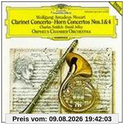 Neidlich Hornkonzert 1 Und 4 / Klarinettenkonzert Kv 622