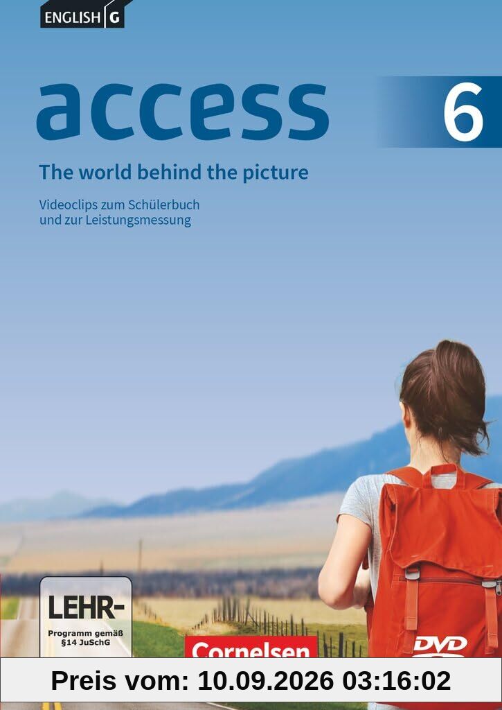 Access|NULL|Allgemeine Ausgabe 2014|Band 6: 10. Schuljahr|The world behind the picture|NULL|Video-DVD|Videoclips zum Schulbuch und zur Leistungsmessung