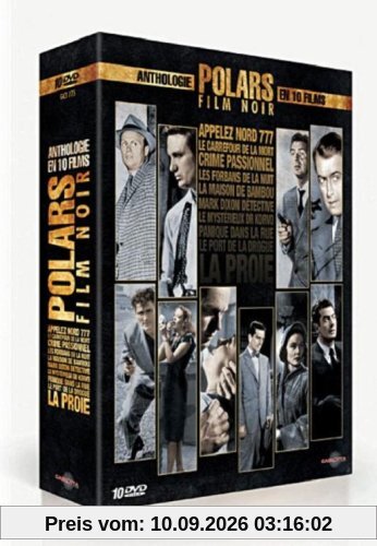 Anthologie du Film Noir - Volume 1: Crime passionel / Le mystérieux DR Kovo / La proie / Appelez Nord 777 / Les Forbans de la nuit / Panique dans la ... Dixon / Le port de la drogue - Coffret 10 DVD [FR Import]