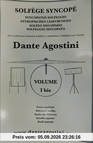 Solfege Syncope 1 Bis. Schlagzeug