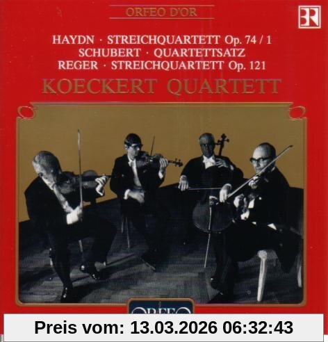 Koeckert Quartett Streichquartette C-Dur Op. 74, 1