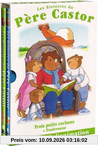 Les Histoires du Père Castor, vol.2 : Les Trois petits cochons / Poule rousse