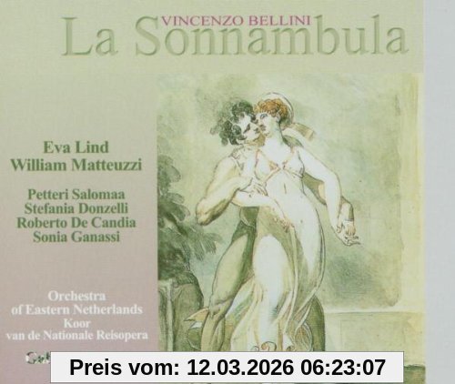 William Matteuzzi Bellini - La Sonnambula (Nachtwandlerin) / Lind · Matteuzzi · Salomaa · Donzelli · De Caro · Ganassi · G. Bellini