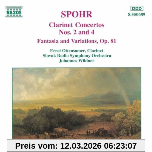 Louis Spohr Clarinet Concertos Nos. 2 And 4