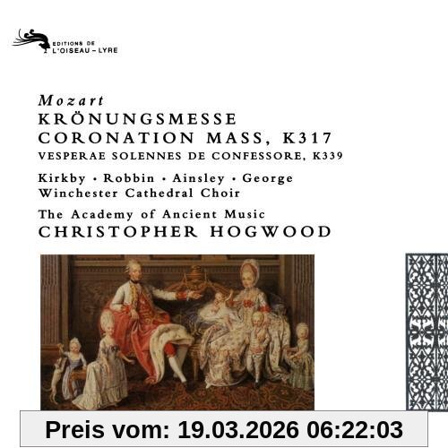 Christopher Hogwood Krönungsmesse / Orgelsonate Kv 278