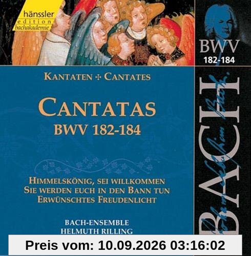 Edition Bachakademie Vol. 55 (Geistliche Kantaten BWV 182-184)