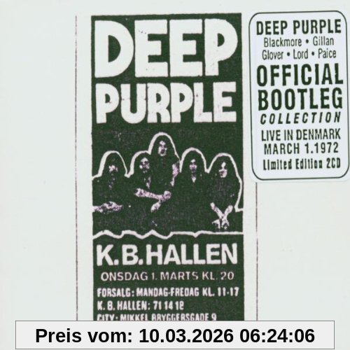 Deep Purple Live In Denmark '72 (Limited Edition) [Doppel-Cd]