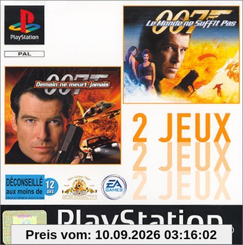 Coffret 007 : Demain Ne Meurt Jamais et Le Monde Ne Suffit Pas [FR Import]