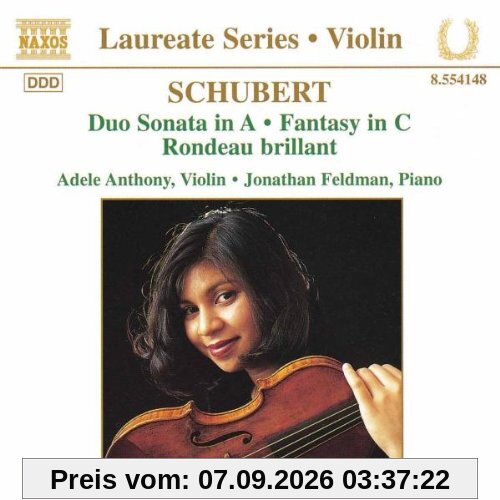 Schubert Sonate für Violine und Klavier Anthon