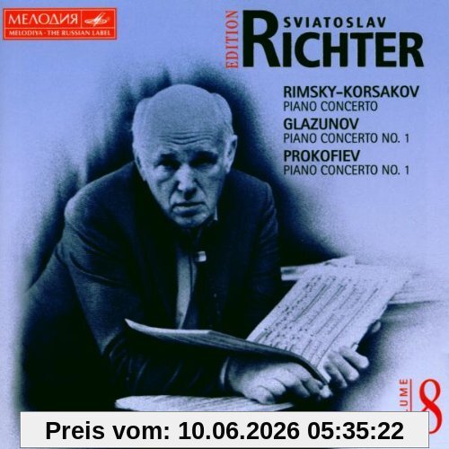Svjatoslav Richter Edition Vol. 8 (Rimsky-Korssakoff, Glasunow, Prokofieff)