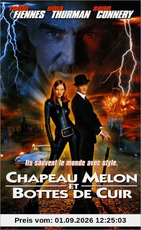 Chapeau melon et bottes de cuir