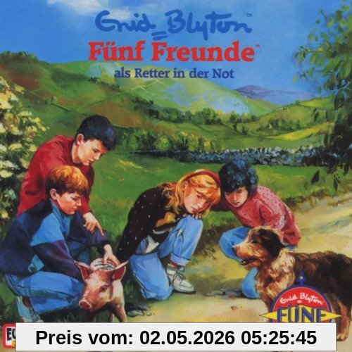 Fünf Freunde 04 als Retter in der Not. CD.