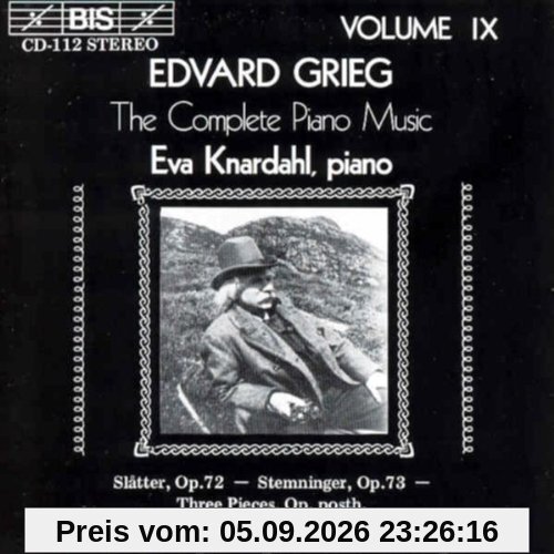 Klavierwerke: Gesamtedition Vol. 9