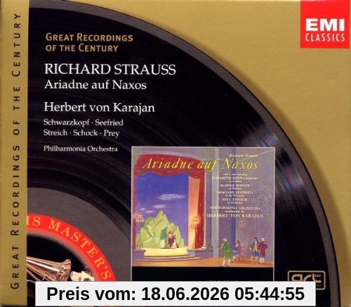 Elisabeth Schwarzkopf Strauss, Ariadne Auf Naxos (Gesamtaufnahme) (deutsch)