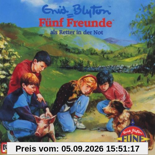 Fünf Freunde 04 als Retter in der Not. CD.