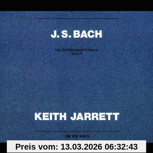 Keith Jarrett Das Wohltemperierte Klavier Vol. 2