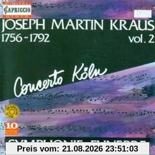 Concerto Köln Joseph Kraus, Sinfonien