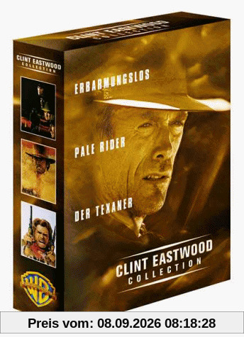 Clint Eastwood Box 1: Erbarmungslos, Der Texaner, Pale Rider [3 DVDs]