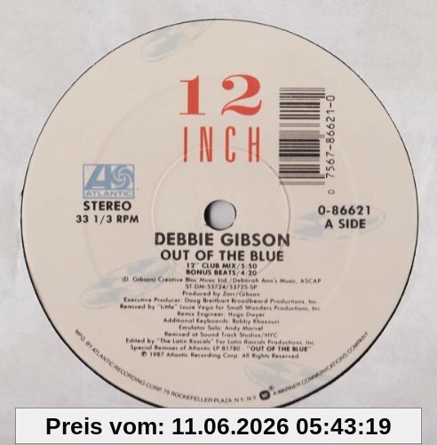 Debbie Gibson Out Of The Blue (1987) [Vinyl Lp]
