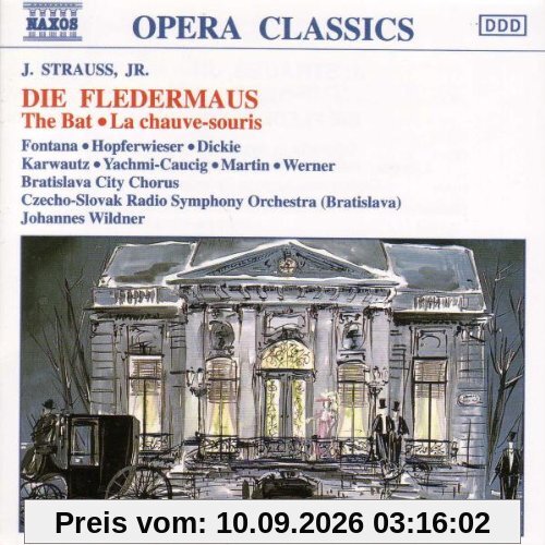 Joh. Strauss: Die Fledermaus (Gesamtaufnahme)
