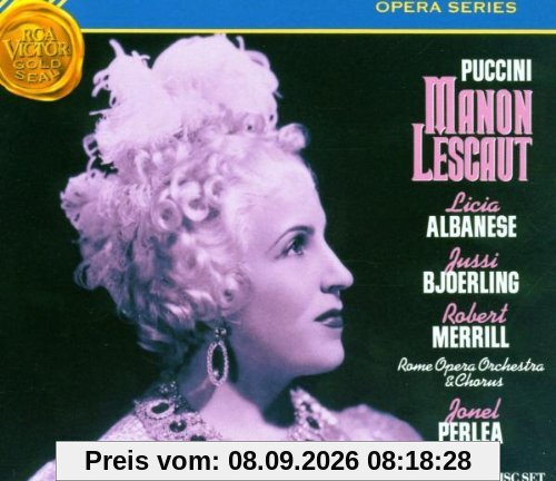 Puccini: Manon Lescaut (Gesamtaufnahme) (ital.)