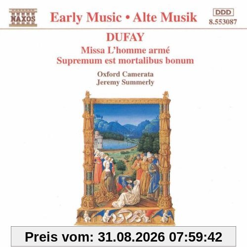 Jeremy Summerly Dufay, Missa L'homme Arme