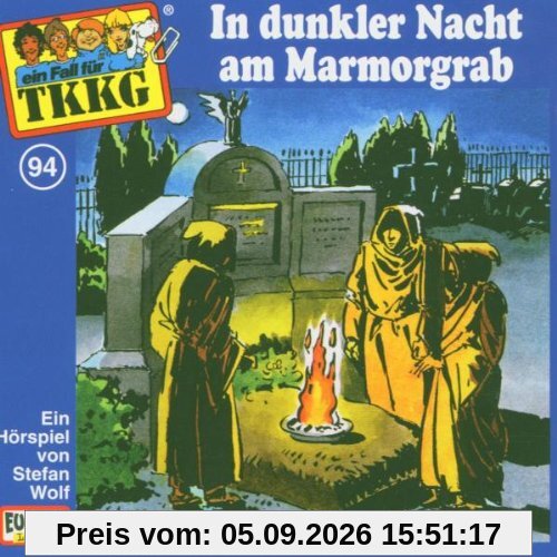 094/in Dunkler Nacht am Marmor-Grab
