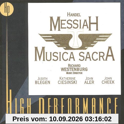 High Performance - Westenburg And Musica Sacra (The Messiah) (Aufnahme 1981)