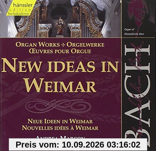 Edition Bachakademie Vol. 90 (Neue Ideen in Weimar)