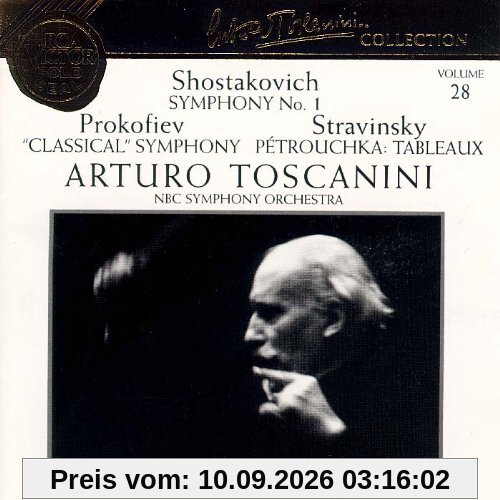 Shostakowitsch: Sinfonie Nr. 1 / Prokofjev: Klassische Sinfonie / Stravinsky: Pétrouchka: Tableaux