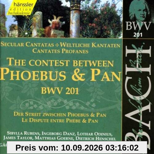 Edition Bachakademie Vol. 61 (Weltliche Kantate BWV 201)