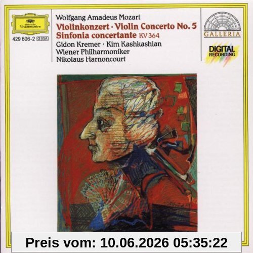 Mozart: Violinkonzert No. 5 / Sinfonia concertante