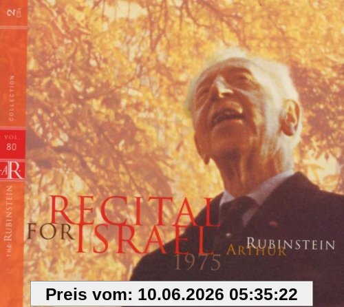 Rubinstein Collection Vol. 80: Recital for Israel 1975