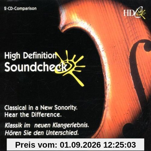 High Definition Soundcheck
