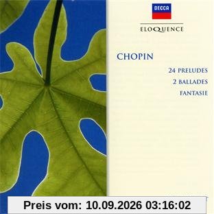 24 Preludes/Ballades Nos2&4/Fantasie Op.49
