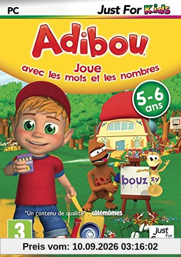 Adibou joue avec les mots et les nombres 5-6 ans