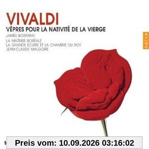 Vivaldi - Vêpres pour la Nativité de la Vierge / Dawson · Bowman · Elwes · Varcoe · Malgoire