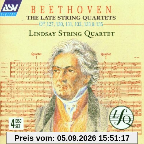 Späte Streichquartette (12-16)