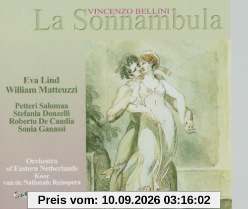 Bellini - La Sonnambula (Nachtwandlerin) / Lind · Matteuzzi · Salomaa · Donzelli · De Caro · Ganassi · G. Bellini