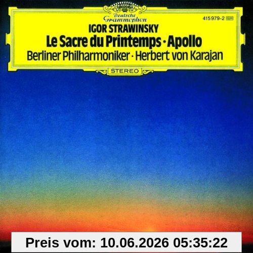 Le Sacre du Printemps/Apollon