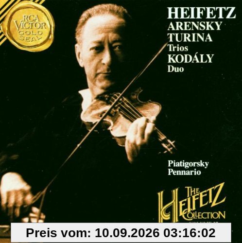 The Heifetz Collection Vol. 27 - Arensky & Turina: Trios / Kodaly: Duo