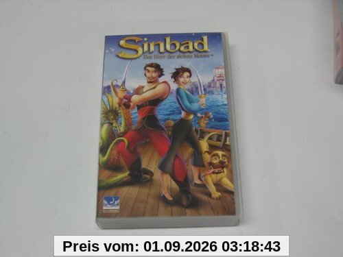 Sinbad - Der Herr der 7 Meere [VHS]