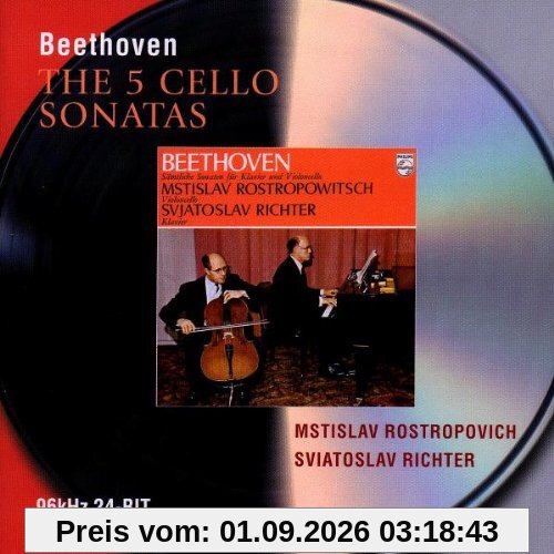 Svjatoslav Richter Cellosonaten 1-5 (Ga)